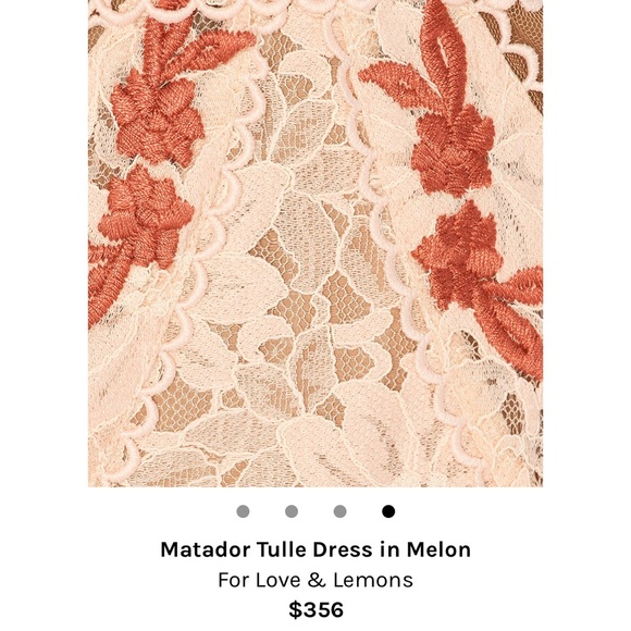 Revolve For Love & Lemons Matador Tulle Dress - Picture 5 of 9